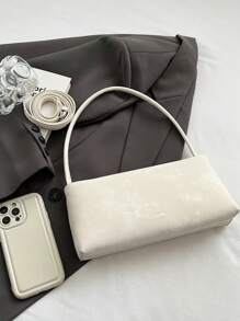 Bolso pequeño y cuadrado de moda versátil para mujer, ideal para ir al trabajo. Bolso de hombro o bandolera elegante y práctico