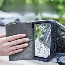 5块装魔布无痕擦玻璃布专用无水印花布镜面洁具灰色玻璃巾无痕无水印家用无毛吸水布镜面洁具