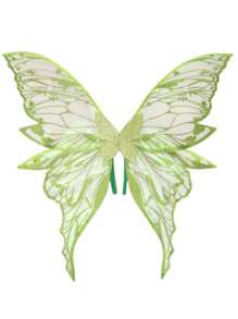 1pc Extra Large Gold Foil Four-Leaf Butterfly Wings, Shiny Transparent Wings For Adult Fairy Costume, Halloween Angel Wings For Women - Multicolor - View 4