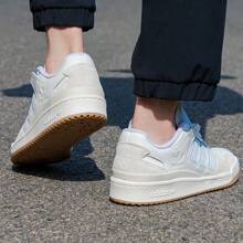 Adidas Originals Adidas Adidas Clover Men's Shoes Women's Shoes FORUM LOW CLASSIC Basketball Style Sports Casual Shoes Board Shoes White Shoes ID6858