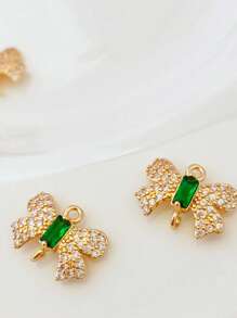 2pcs Bowknot Pendant DIY Jewelry Making Supplies For Necklace, Earrings, Hair Accessories - Multicolor - View 14