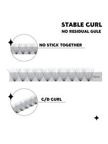 RITALASH Premade Lash Fans 12D 14D 16D 18D 20D D Curl Pointy Base Premade Fans Eyelash Extensions Middle Stem & Long Stem Heat Bonded Premade Fans Russian Volume Lash Extensions Supplies