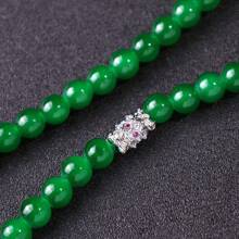 1pc Platinum Jade Screw Buckle Universal Buckle Single Row Necklace Connection Bead Chain Buckle DIY Accessory - Multicolor - View 8