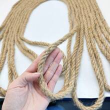10mm 196.85inch Natural Jute Twine Rope DIY Crafts String Cord Hanging Gardening Decor Handmade Pet Cat Scratching Board Railing Ornamentation - Multicolor - View 8