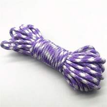 1 卷 5 码 6 毫米 结实伞绳 挂绳 手工制作 DIY 绳手链制作