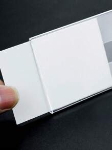 10/5Pcs Acrylic Price Tag Holders - L-Shaped Transparent Sign Display Stands For Labels, Water-Resistant, Ideal For Office & Dining Settings
