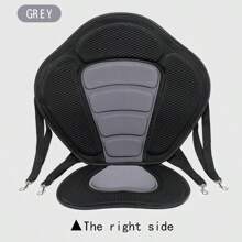 1 件豪华可调节充气皮划艇座椅靠背，舒适的腰部支撑垫，适用于皮划艇、冲浪板、男女通用，带小背包存储空间、沙滩必需品、沙滩配件、泳池浮板