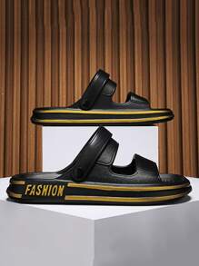 Sandalias blancas para hombres, sandalias casuales de verano con correa, adecuadas para adolescentes, chanclas antideslizantes para interiores y exteriores, apropiadas para el verano, uso casual, actividades al aire libre, vacaciones, regalos de graduación, accesorios de vestir de cumpleaños
