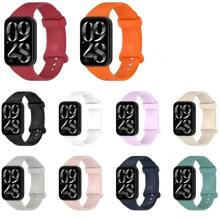 Offizielles Silikon-Uhrenarmband kompatibel mit Redmi Watch 4/5 Smartwatch, Armband-Zubehör, Armband-Austausch kompatibel mit Xiaomi Mi Band 9 Pro/8 Pro
