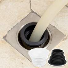 1 件排水管密封软管硅胶塞，硅胶密封塞厨房管道下水道密封圈洗衣机排水多用途管道连接器浴室厨房洗衣房家居浴室装饰秋季装饰返校 - 彩色 - 查看 11