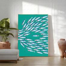 1pc Colorful Sardine Lobster Fish Ocean Animal Poster Prints Perfect Design Nordic Modern Living Room Home Decor Gift No Frame