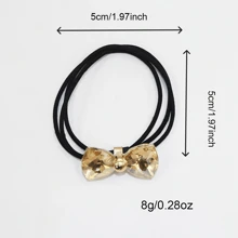 1 Stück/3 Stücke elegante einfarbige Strass Schmetterling Haargummis - modische dehnbare Haargummihalter, geeignet für Frauen und Mädchen Haargummis, Haargummis, Haargummis, Haargummis, Haargummis, Haargummis