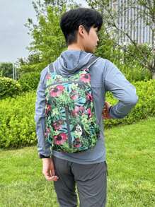 1 pièce Nouveau sac à dos pliable mode extérieur, sac de rangement polyvalent, ultra-léger et portable, sac de voyage pliable