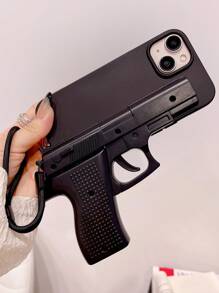 Funny Phone Case, Ugly Phone CaseNew Funny Toy Gun Styled Creative Personalized Shockproof, Anti-Fingerprint Protective Phone Case Compatible With IPhone 11/12/13/14/15/16 Pro/Pro Max