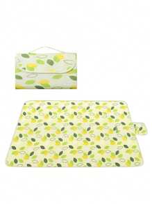 1pc Portable Picnic Mat, Outdoor Picnic Blanket For Spring/Summer, Party Table Cover, Waterproof Pad, Beach Mat, Camping Picnic Pad For Lawn