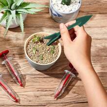 6pcs Mini Seed Spreaders, Rapid Seeder Planter Assist, Small Seed Planting Tool, Manual Seedling Holes And Hole Punching Kit, Handheld Seed Broadcaster For Fine Seeds