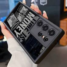 Money1pc 创意美元钞票印花防震防滑保护手机壳适用于 、Honor、Redmi，防水防摔防刮