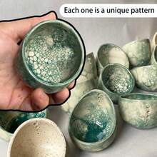 1 个香草剥皮碗，4 孔香草剥皮工具，手工制作剥皮碗，适用于香菜 - 彩色 - 查看 6