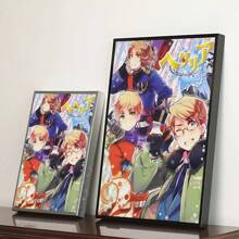 1 件经典动漫 Hetalia World-Stars 经典复古海报帆布印刷海报艺术品可爱房间装饰无框架