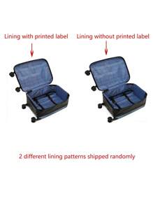 New Cross-Border Foldable Luggage, Portable And Collapsible Travel Suitcase With TSA Custom Lock, Ideal Lightweight Carry-On Luggage For Boy, Girl, Student And Couples, Must-Have For Traveling Abroad, Vacation. Perfect Gift. Bag For School School Accessories School Stuff - Grey - View 2