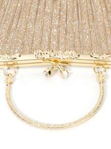 CHAMPAGNE- Sparkling Rhinestone Evening Formal Bag Evening Clutch Purses For Women - Vintage Evening Bag Accessories For Women Clutch Wedding Party Formal