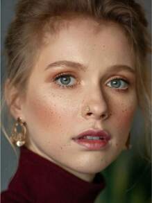 IRONBOX 9Pcs Stainless Steel Nose Ring Hoop Stud Paved CZ Leaf Flower Crawler Nose Ear Cartilage For Women Nose Ear Piercing Hoop
