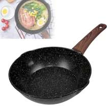 Sartén Antiadherente Cocina Menaje 20cm Hierro De Sartenes - Negro - Ver 2