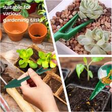6pcs Mini Seed Spreaders, Rapid Seeder Planter Assist, Small Seed Planting Tool, Manual Seedling Holes And Hole Punching Kit, Handheld Seed Broadcaster For Fine Seeds