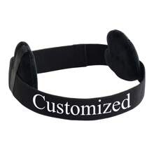 1Set Custom /Text Logo Edge Melt Band With Ear Protector For Lace Wigs Elastic Band Personalized For Laying Lace Edge For Wigs Hair Band Wigs /Hair Tool