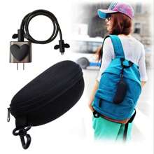 Black Heart Apple 20W Fast Charging Cable Charger Protective Case, Including Data Cable Storage Bag
