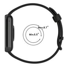 Offizielles Silikon-Uhrenarmband kompatibel mit Redmi Watch 4/5 Smartwatch, Armband-Zubehör, Armband-Austausch kompatibel mit Xiaomi Mi Band 9 Pro/8 Pro