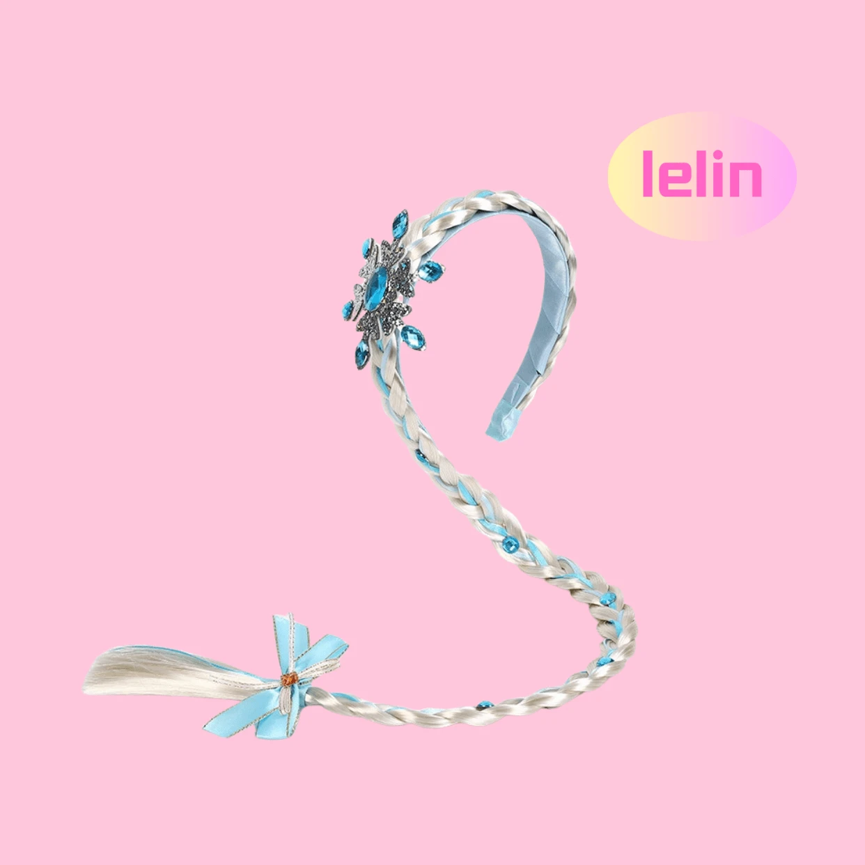 1pc Snowflake Cute Party Polyester Fiber Ice & Snow Party Ball, Year-Round - Multicolor - View 1