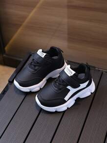 Zapatillas casuales blancas para niños, zapatillas deportivas para niños y niñas de 2 a 7 años, zapatos para caminar para bebés, nuevo estilo de primavera y otoño