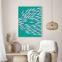 1pc Colorful Sardine Lobster Fish Ocean Animal Poster Prints Perfect Design Nordic Modern Living Room Home Decor Gift No Frame