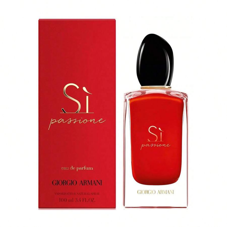Armani 乔治阿玛尼 Si Passione 女士淡香精 3.4 盎司/100 毫升 - 花卉印花 - 查看 1