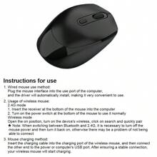 2.4GHz Silent Wireless Mouse For Laptop & Office