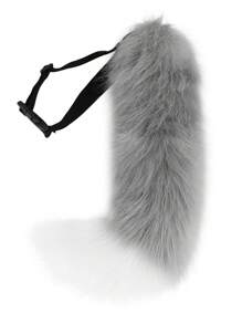 Faux Fur Fox Costume Cat Tail Cosplay Halloween Christmas Party Costume One Size