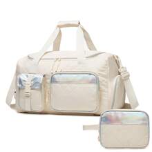 2PCS Duffle Bag For Travel Bag For Girl Weekender Bags For Girl Travel With Makeup Bag Gym Bag Hospital Bag For Girl With Toiletry Bag Dance Bag With Shoes Compartment - New Travel Bag Set - View 10