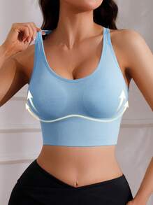 3pcs/Set TianYi Sports Bras For Women, Yoga Supportive Lift, Wireless, Seamless, Breathable, Comfortable Underwear