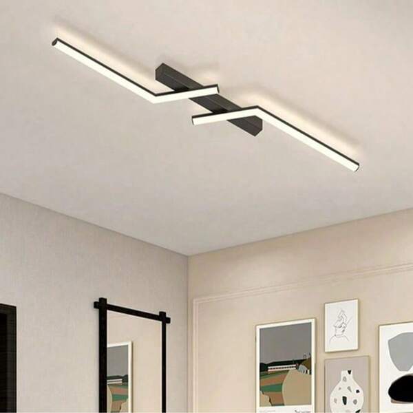 Luminaire de couloir long, luminaire de plafond de couloir minimaliste moderne et créatif, luminaire de balcon, nouveau luminaire d'entrée