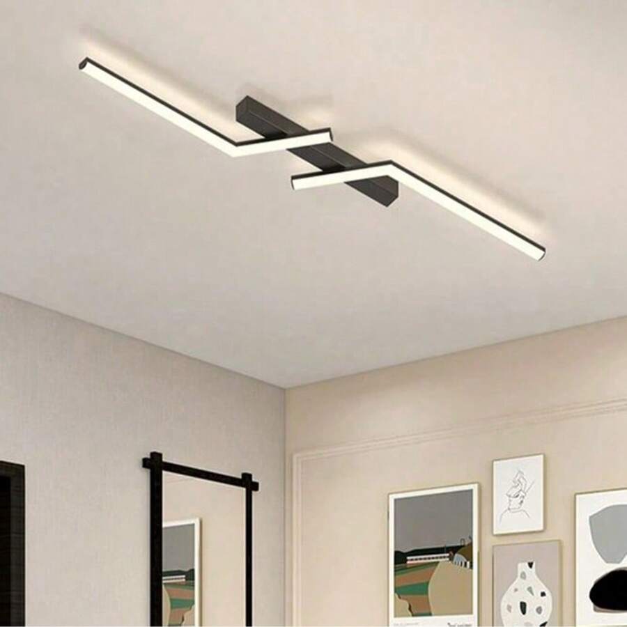 长廊灯，现代简约创意走廊吸顶灯，阳台灯具，新款入口大厅灯 - 彩色 - 查看 1