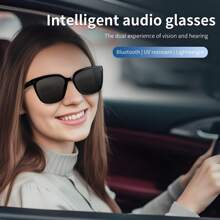 FIORIA Intelligent Music Glasses, Bluetooth Earphones - Latest Smart Wearable Device Integrating Fashion And Technology, Providing Open Hearing Experience, Navigation, Calling And Music Playback As Needed