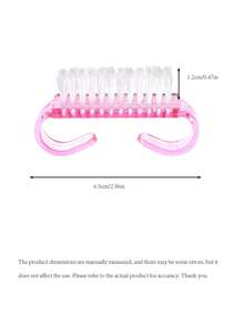 10/3/1 Pc Nail Cleaning Brush, Transparent Nail Cleaner, Manicure Nail Cleaning Tool, Used For Removing Nail Dust