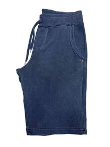 Men's Washed Sweat Shorts - Dark Wash - View 2