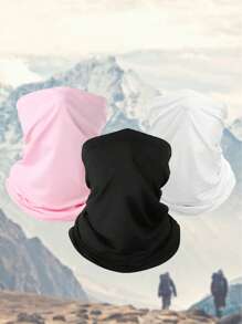 5pcs Unisex Balaclava Ski Masks, Suitable For Daily Use, Outdoor Travel, Hiking, Skiing, All-Purpose - Multicolor - View 6