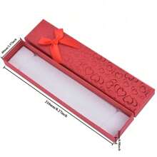 24pcs/12pcs Paper Jewelry Boxes Ring Pendant Earrings Bracelet Gift Box With Bowknot Ribbon Packaging Storage Box Storage Box ( Mixed Colors) Back To School Dormitory Storage