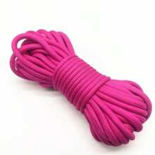 1 卷 5 码 6 毫米 结实伞绳 挂绳 手工制作 DIY 绳手链制作