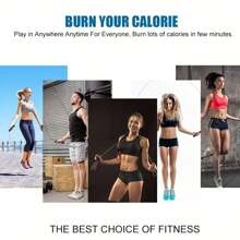 1PC High-Strength Load-Bearing Steel Wire Skipping Rope - Adjustable Design - Anti Slip Handle - High-Speed Bearing, Enhances Athletic Performance, Can Perform Effective Aerobic Training - Suitable For Men And Women - Suitable For Family And Gym Exercise - Perfect Gift For Fitness Enthusiasts, Sport, Gym, Home Exercise, Jump Rope, Skipping Rope, Jump Rope - Multicolor - View 8