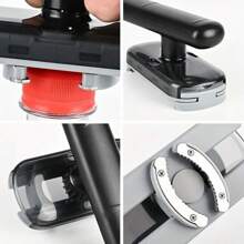 1/2 Pieces Adjustable Multi-Purpose Bottle Opener, Easy Grip Can Opener And Bottle Opener - Manual Jar Lid Clip, Durable Metal, Ergonomic Grip, Jams And Sauces, Jar Lid Clip, Manual Can Opener, Kitchen Essentials, Manual Can Opener | Smooth Metal Surface | Durable Metal Construction, Kitchen Can Opener, Everyday Use, Bottle Opener Gift