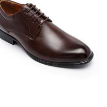 Rochie cu șireturi cu vârf ascuțit pentru bărbați, pantofi ocazionali, piele netedă, oxford formali simpli, de culoare solidă, potriviti pentru toate anotimpurile